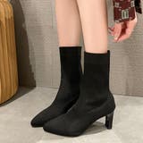 ショートブーツ レディース ミドルヒール | Miniministore | 詳細画像4