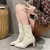 ショートブーツ レディース ミドルヒール | Miniministore | 詳細画像7