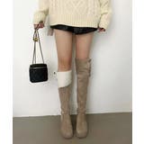 ニーハイブーツ ロングブーツ スエード調 | Miniministore | 詳細画像16 