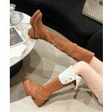 ニーハイブーツ ロングブーツ スエード調 | Miniministore | 詳細画像20 