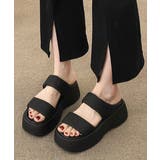 厚底サンダル スリッパサンダル 美脚 夏 | Miniministore | 詳細画像5