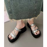 厚底サンダル スリッパサンダル 夏 | Miniministore | 詳細画像10