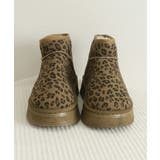 厚底ムートンブーツ レオパード柄 裏起毛 | Miniministore | 詳細画像17 