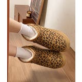 厚底ムートンブーツ レオパード柄 裏起毛 | Miniministore | 詳細画像8 