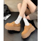 厚底ローファー レディース スエード調 | Miniministore | 詳細画像4 