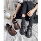 ローファー レディース 厚底 太ヒール | Miniministore | 詳細画像11 