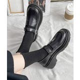 ローファー レディース 厚底 太ヒール | Miniministore | 詳細画像2 