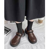 ローファー レディース 厚底 太ヒール | Miniministore | 詳細画像8 