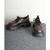 厚底ローファー レースアップシューズ | Miniministore | 詳細画像11 