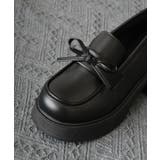 リボン厚底ローファー レディース 韓国風 | Miniministore | 詳細画像20 