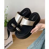 厚底トングサンダル 美脚脚長 おしゃれ靴 | Miniministore | 詳細画像10