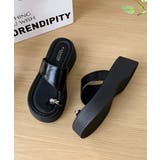 厚底トングサンダル 美脚脚長 おしゃれ靴 | Miniministore | 詳細画像19