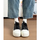 厚底スニーカー ローカット靴 美脚 脚長 | Miniministore | 詳細画像9 