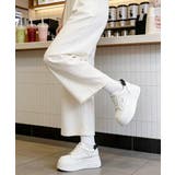 厚底スニーカー ローカット靴 美脚 白 | Miniministore | 詳細画像6 