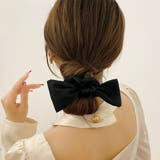 蝶結びヘアゴム シュシュ サテン 3色 | Miniministore | 詳細画像5