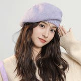 ニットベレー帽 レディース リブ編み | Miniministore | 詳細画像11 