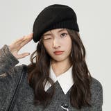 ニットベレー帽 レディース リブ編み | Miniministore | 詳細画像4 