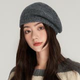 ニットベレー帽 レディース リブ編み | Miniministore | 詳細画像6 