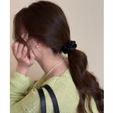 シュシュ サテンプリーツ 韓国風ヘアゴム | Miniministore | 詳細画像2 