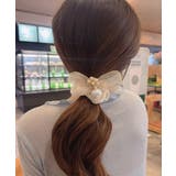 シュシュ リボン パール ヘアゴム韓国風 | Miniministore | 詳細画像4 