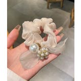 シュシュ リボン パール ヘアゴム韓国風 | Miniministore | 詳細画像7 