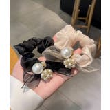 シュシュ リボン パール ヘアゴム韓国風 | Miniministore | 詳細画像9 