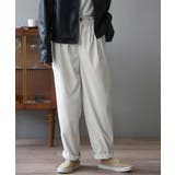 オフホワイト | コーデュロイパンツ レディース レトロ風 | Aimoon