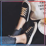 ブラック | かかとなし スニーカー レディース | Miniministore