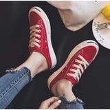 レッド | かかとなし スニーカー レディース | Miniministore