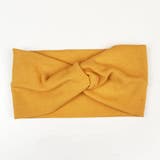 イエロー | リブ へアバンド レディース | Miniministore