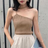 モカ | ホルターネック ニット キャミソール | Miniministore