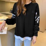 ブラック | チュニックロンT 長袖 レディース韓国風 | Miniministore