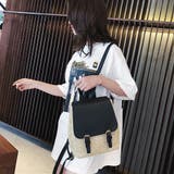 ブラック | ペーパー リュックサック レディース | Miniministore