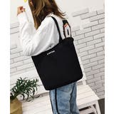 ブラック | レディース 大容量バッグ ロゴ入り | Miniministore