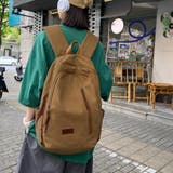 キャメルブラウン | リュックサック ユニセックス 大容量A4 | Miniministore