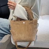 キャメルベージュ | コーデュロイ ショルダーバッグ 2WAY | Miniministore