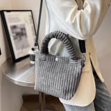 グレー | コーデュロイ ショルダーバッグ 2WAY | Miniministore