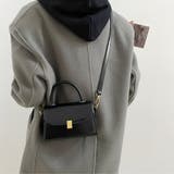 ブラック | レトロショルダーバッグPUレザー2way オフィスカジュアル | Miniministore