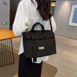 ブラック | ショルダーバッグ 大容量キャンバスバッグ | SUNSHINE CLOSET