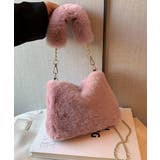 くすみピンク | ファーバッグ チェーンショルダーバッグ | SUNSHINE CLOSET