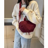 ワインレッド | ショルダーバッグ ナイロン斜めがけバッグ | Miniministore