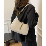 アイボリー | ワンショルダーバッグホーボーバッグお洒落 | Miniministore