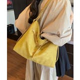 イエロー | トートバッグ スエード調ショルダーバッグ | SUNSHINE CLOSET