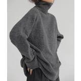 ダークグレー | タートルネックニット レディース 秋冬服 | Miniministore