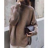 モカ | タートルネックニット レディース 秋冬服 | Miniministore