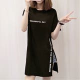 ブラック | tシャツ レディース 半袖 | Miniministore