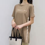 モカ | ロゴtシャツ レディース 半袖カジュアル | Miniministore