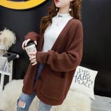 ブラウン | ニットカーディガンレディース 春秋冬韓国 | Miniministore