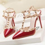 レッド | サンダルパンプス ハイヒール レディース | Miniministore