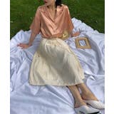 フレア ロングスカート 春夏 ウエストゴム | Aimoon | 詳細画像8